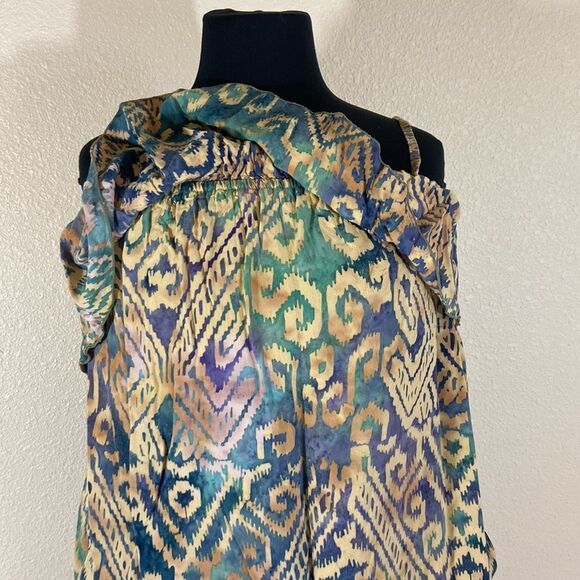 SANTIKI WOMEN BLOUSE SIZE M - Picture 3 of 6
